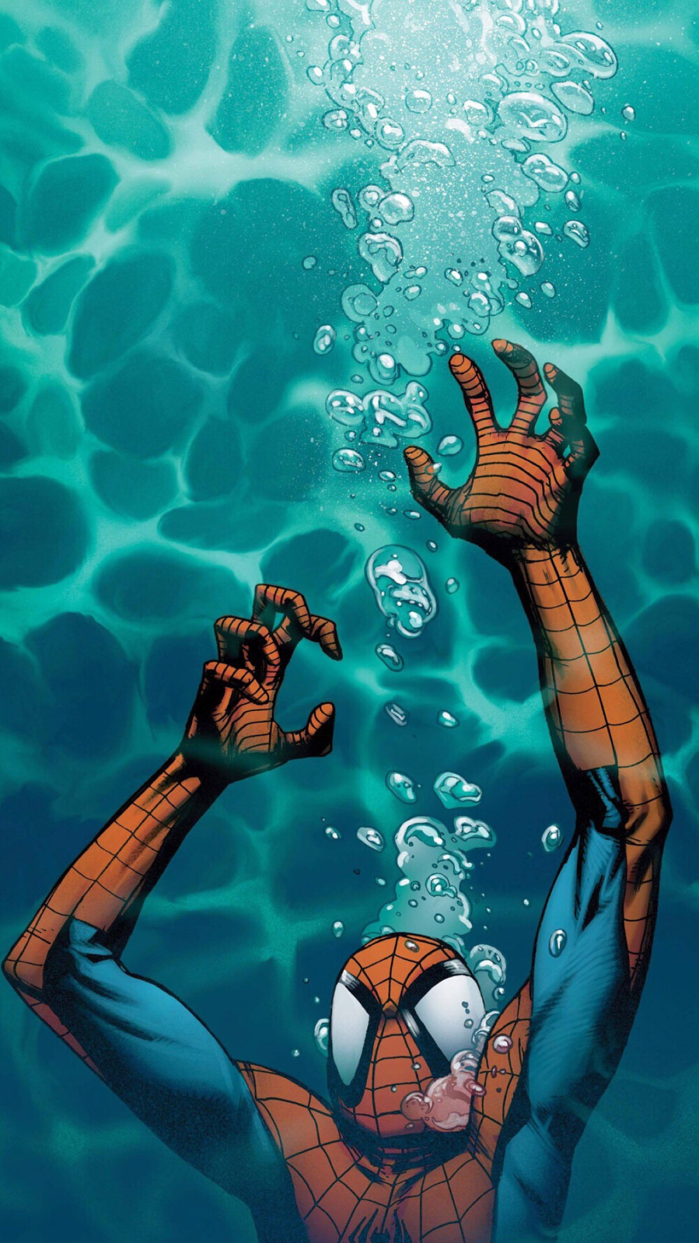 蜘蛛侠溺水啦哈哈哈