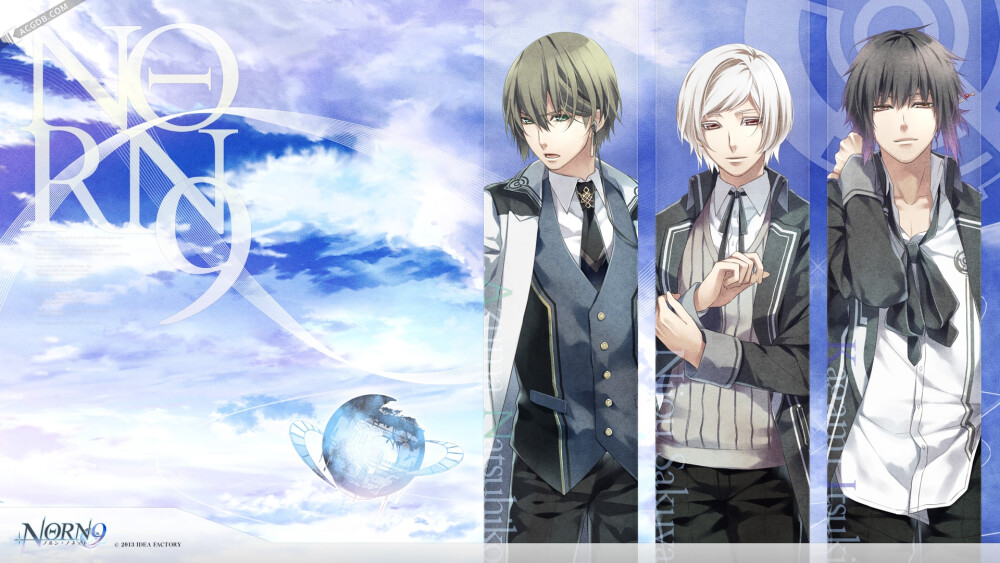 NORN9 命运九重奏 吾妻夏彦 二条朔也 加贺见一月 壁纸