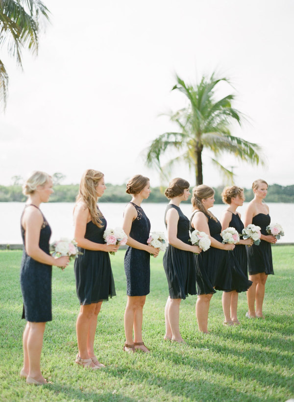 NAUTICAL NAVY & PINK FLORIDA WEDDING