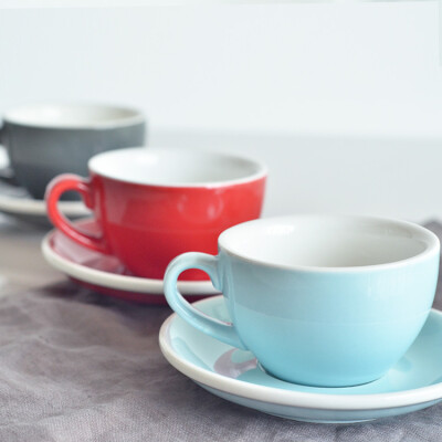 简约西式咖啡杯碟套装 陶瓷马克杯下午茶奶茶杯办公室水杯