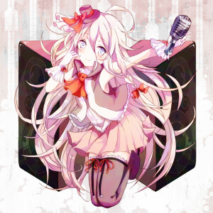 【id=49019959】IA，vocaloid，V家，少女，动漫，粉色系，P站，有种night系列的舞曲感（？？