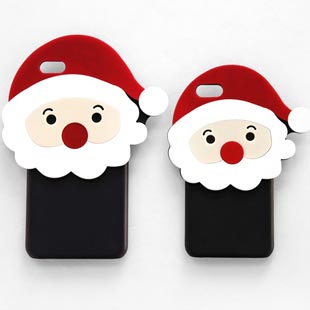韩国进口现货圣诞老人iphone6 iphone6plus手机壳