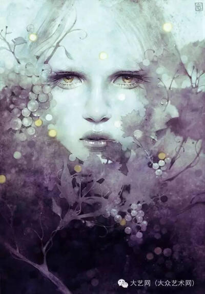 大众艺术网：插画 | 幻色多彩的梦想 —— 美国女插画师 Anna Dittmann 唯美插画作品欣赏
