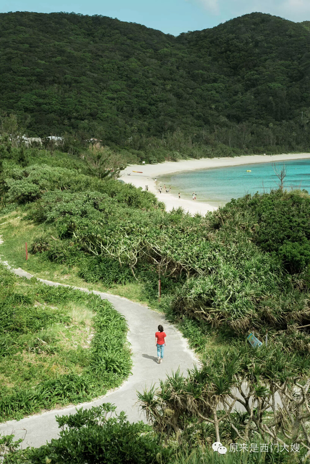 冲绳 · 渡嘉敷岛 · 阿波连海滩（图片来源见右下角水印）