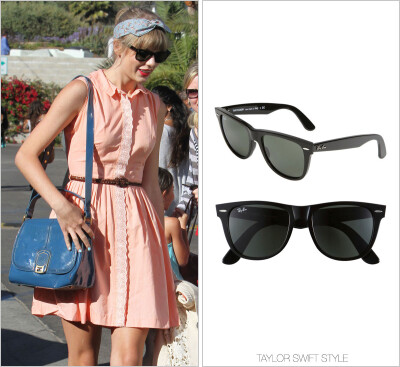 Event：Out for lunch at Paradise Cove | Malibu, California | June 27, 2012
Sunglasses：Ray Ban ‘Classic Wayfarer 50mm Sunglasses’ - $150.00
Worn with: ModCloth heels, ModCloth headband and Fendi ba…