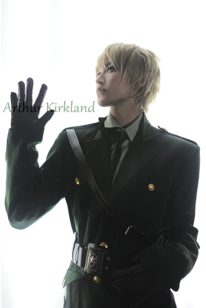 coser : 桐生1900 cos《黑塔利亚》亚瑟·柯克兰 by.cosplay