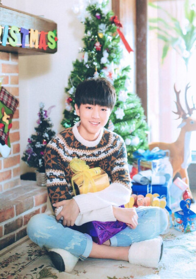 #王俊凯 #tfboys王俊凯 #tfboys 圣诞PB 高清 帅气 美颜