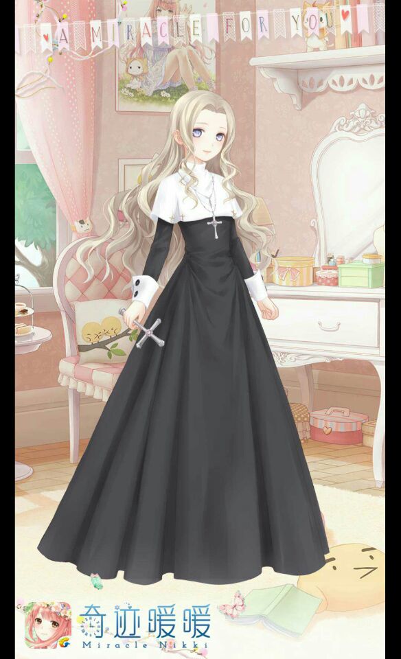 虔诚的修女姐姐