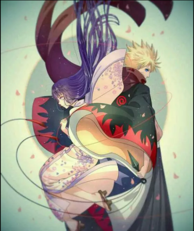 有点模糊，但是没关系，就是喜欢#火影忍者##鸣人雏田#