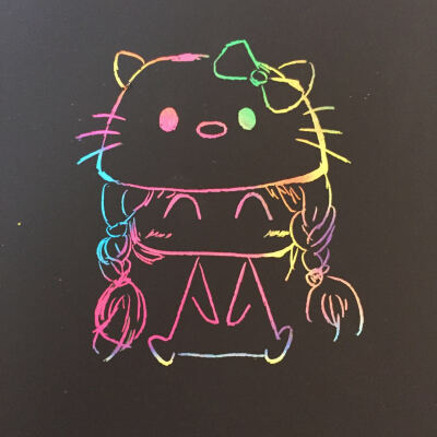 哈哈，我的Kitty！