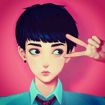 男头漫头萌萌哒