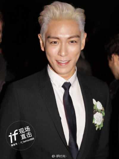 bigbang 崔胜铉欧巴 top 塔普 巴黎时装周