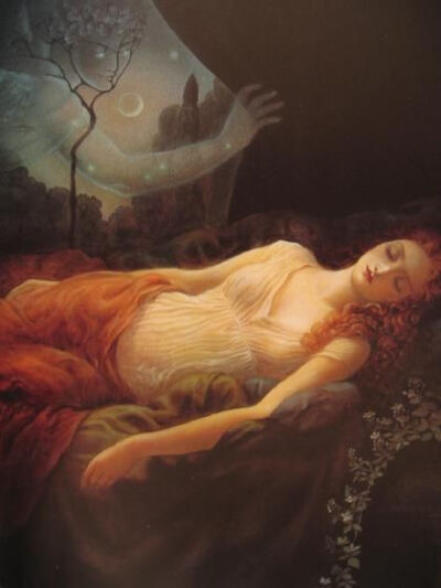 Psyche Sleeping by Kinuko Craft