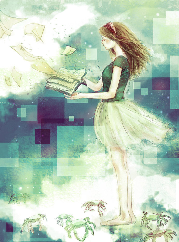 人物插画 by 画师nhienan