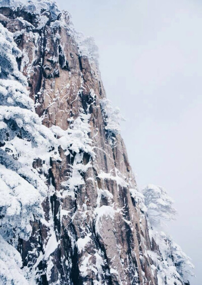 黄山雪景