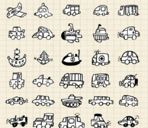 手账小素材，简笔画手绘教程