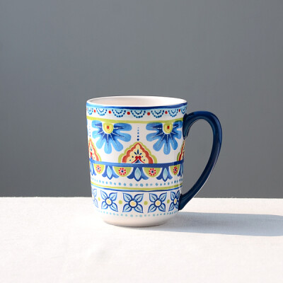 欧式美式杯子茶杯水杯马克杯咖啡杯牛奶杯夏日墨西哥