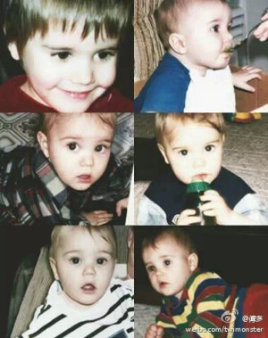   贾斯丁比伯的小时候