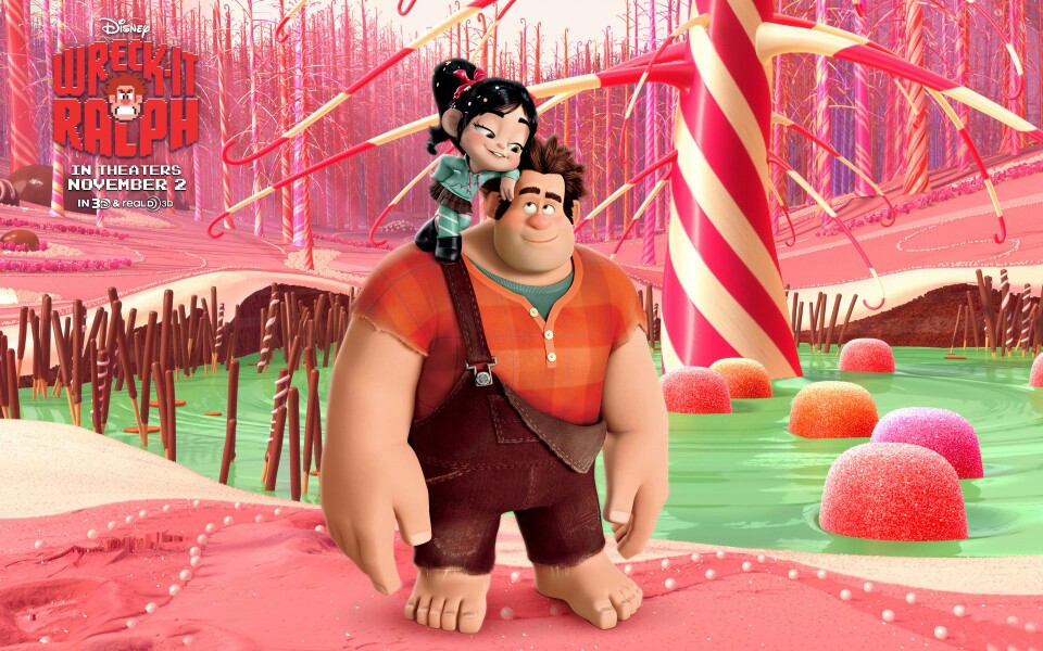 《無敵破壞王（Wreck-it Ralph）》云妮（Vanellope）和拉爾夫（Ralph）