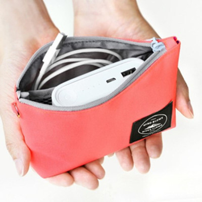 韩国iconic旅行充电器包数据线收纳包旅充包口红包迷你化妆包
