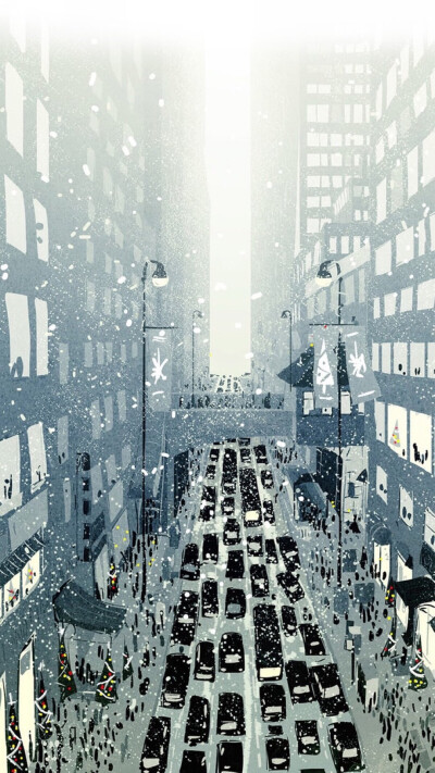 iphone4/5/6壁纸 冬日之景.