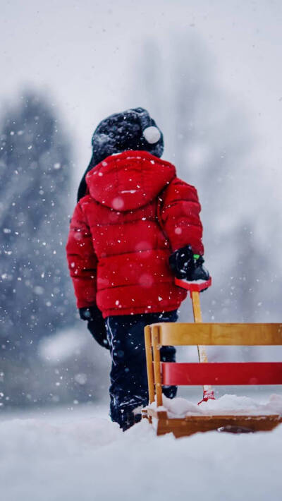 雪景锁屏壁纸原图第一波，关注我分享更多壁纸。