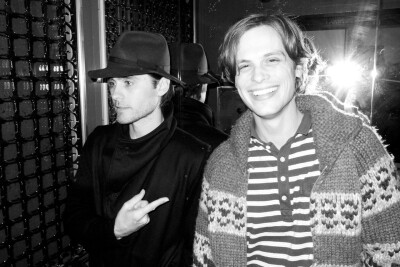 Matthew Gray Gubler 和 Jared Leto