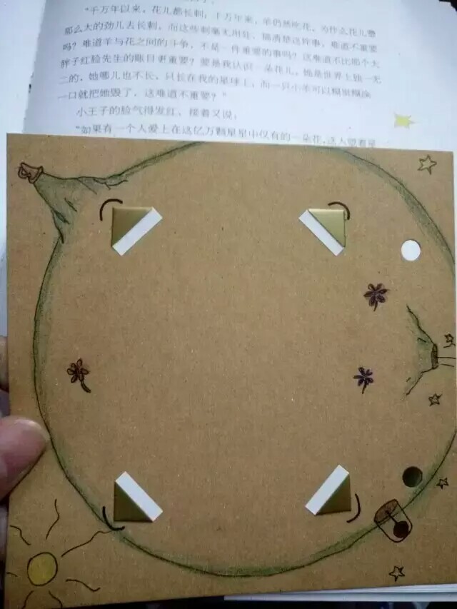 Diy相册手绘小王子