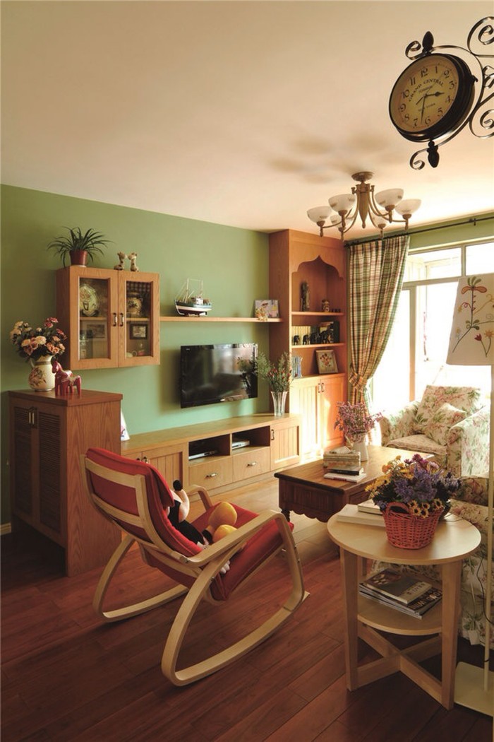 好希望在未来能和那个人在这样美丽的屋子里生活。