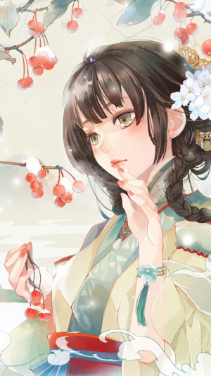 古风 插画 清新