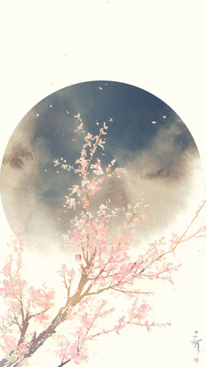 古风 插画 唯美 小清新