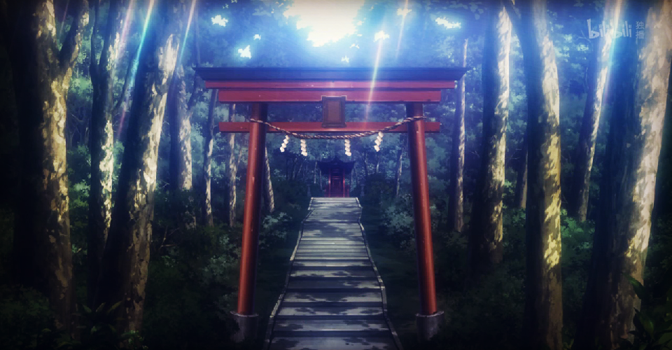 野良神 二次元 场景 神社