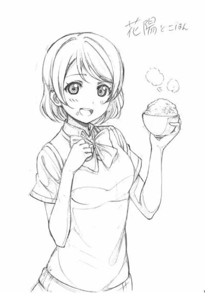 lovelive 小泉花阳 手绘