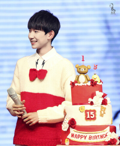 TFBOYS王源 151128生日会 cr:MagicRoy-源家手工坊