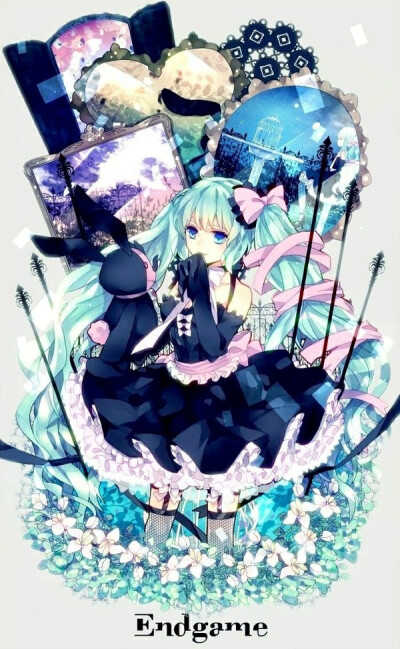 大初音的lolita服