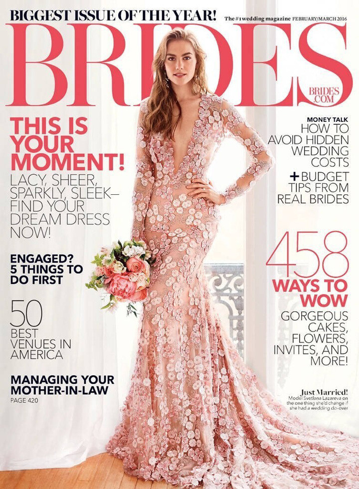 《Brides》杂志2016年2-3月号