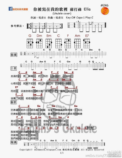 你被写在我的歌声里