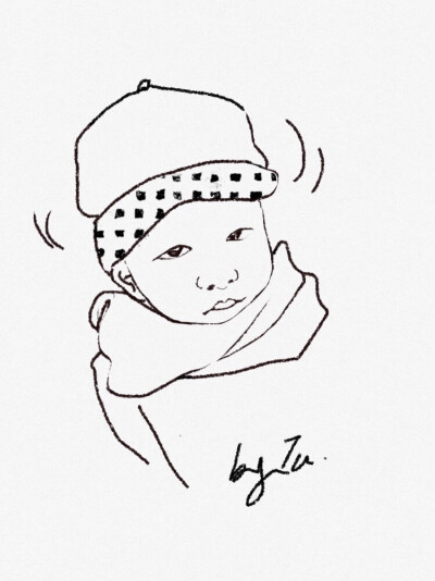 这孩子的小眼神