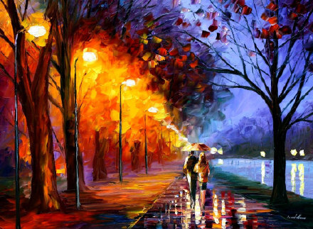 白俄罗斯画家 Leonid Afremov