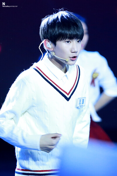 TFBOYS王源 151219 《最强大脑》录制 cr:_NectaRoy_