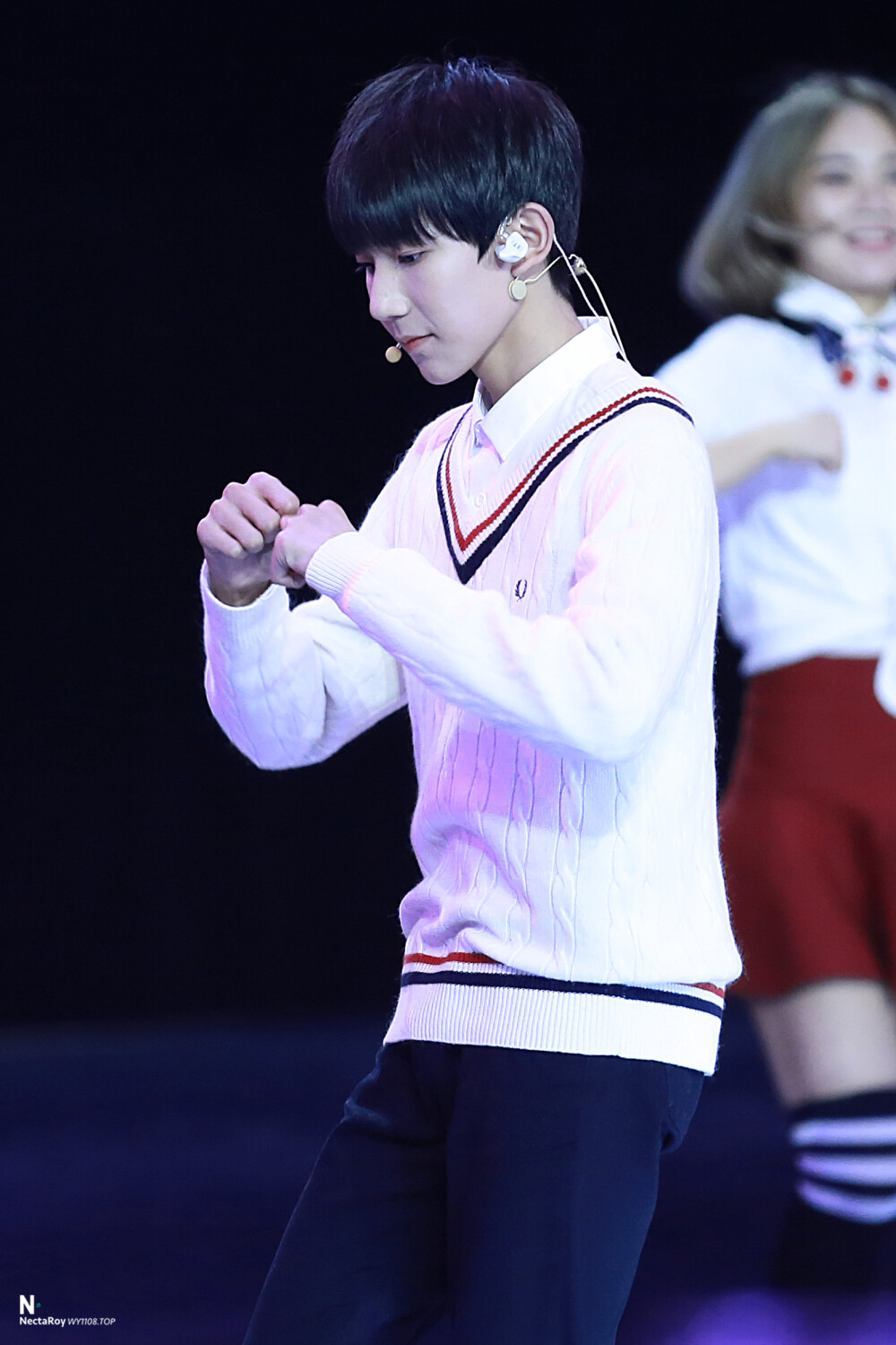 TFBOYS王源 151219 《最强大脑》录制 cr:_NectaRoy_