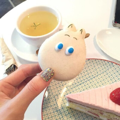 Moomin Cafe 姆明马卡龙甜品系列