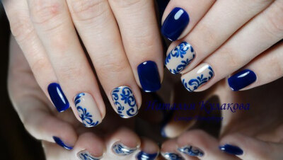 美甲～ Nails ★ Blue