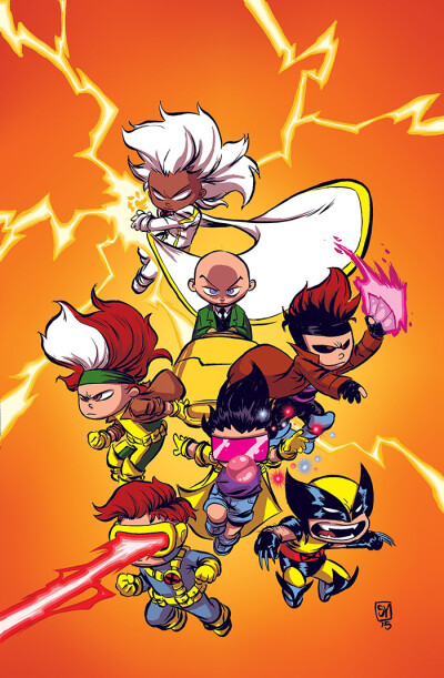 Marvel variant covers by Skottie Young