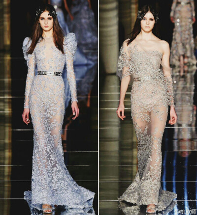 Zuhair Murad Spring 2016 Couture｜ 枝叶作冠 繁花作锦