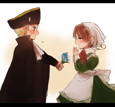 这位画师真是太赞了，初恋组甜的要死啊≧∇≦