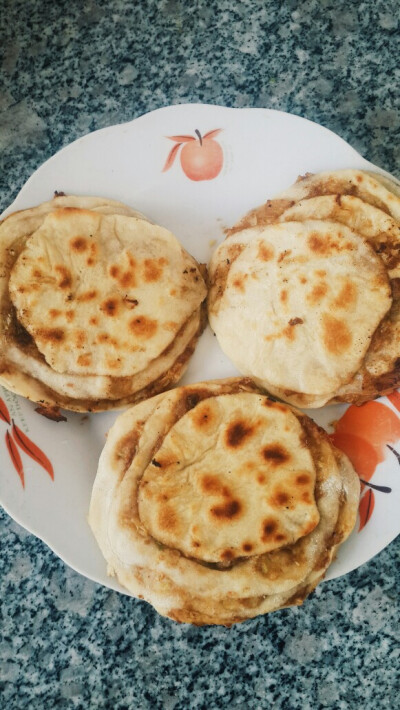 饺子皮馅饼