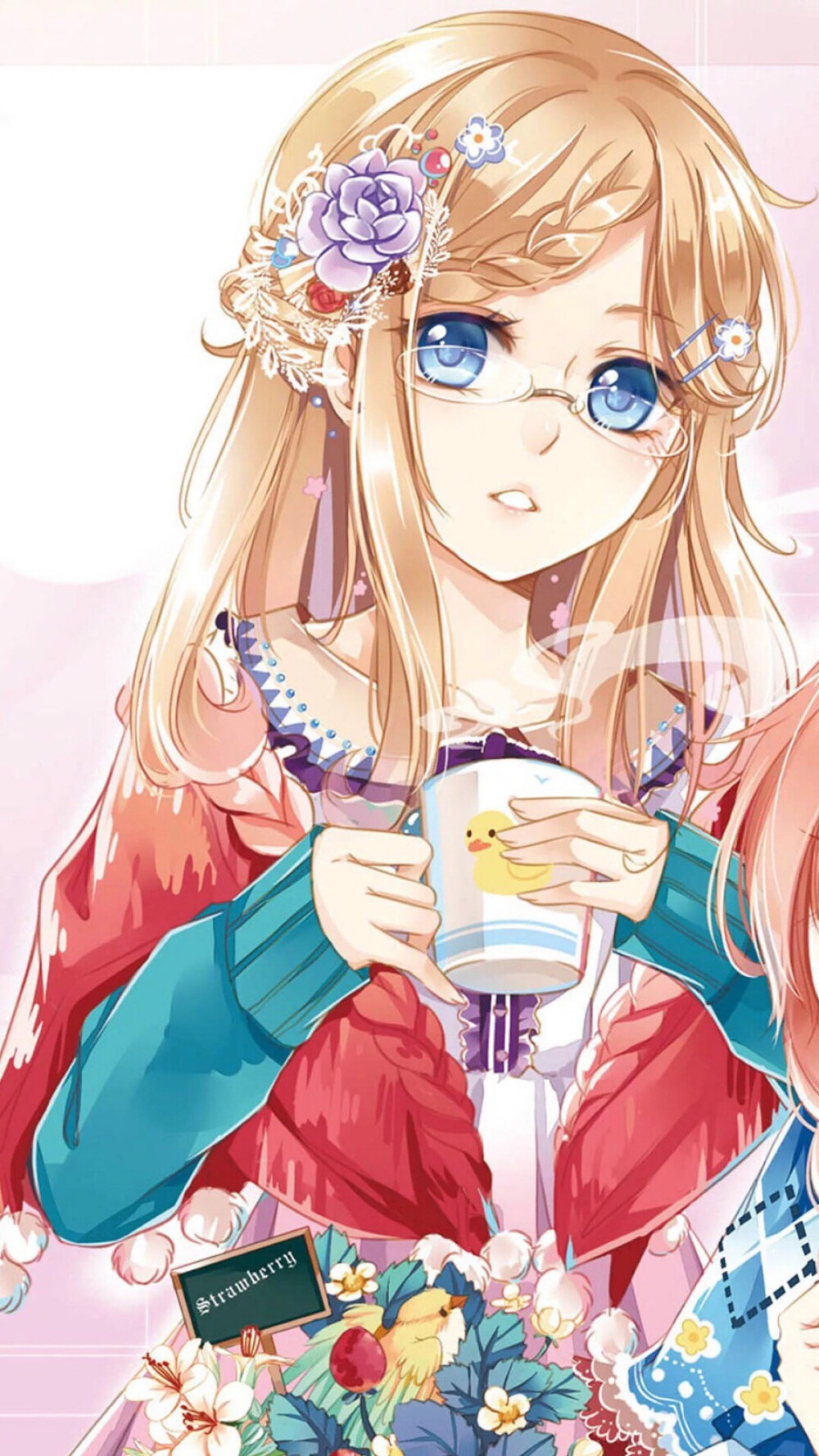 意林小小姐#二次元插画