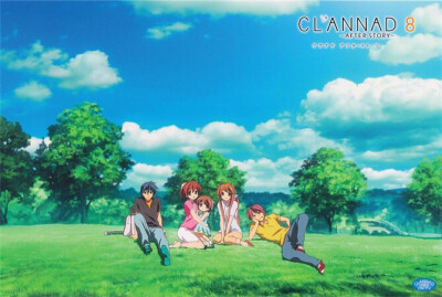 clannad 古河渚，冈崎朋也，冈崎汐
即使分开，羁绊任然是存在的，这就是所谓的家人
壁纸，动漫，二次元