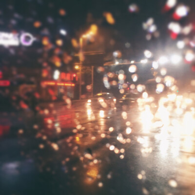 snowy night